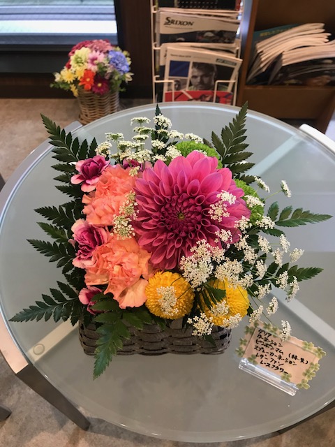 今週の生花❀